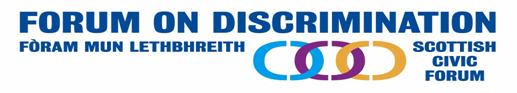 forum on discrimination logo