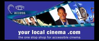Cinema Access Advert
